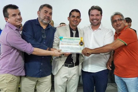 Deputado Bruno Pedrosa recebe título de cidadão Crateuense!!
