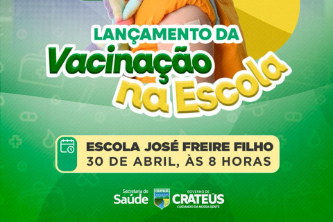 Vacinação na escola